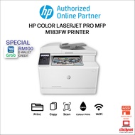 HP Printer MFP M183FW Color Laser Jet Pro