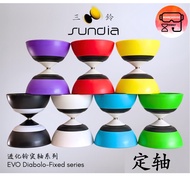 【Sundia EVO-G1 Evolution Diabolo fixed axle 三铃 Evo-G1 进化扯铃 定轴】Chinese Yoyo Sundia Diabolo 三铃扯铃 Malay