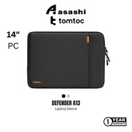 Tomtoc Defender A13 Laptop Sleeve 14 Inch PC - Black