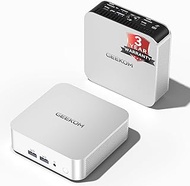 GEEKOM A5 Pro Mini PC (2026) with AMD Ryzen 5 7430U, 16GB DDR4 RAM(Upgradable to 96GB, Not LPDDR), 1