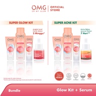 OMG BEST SELLER BUNDLE! Super Glow Kit (Face Wash+Moist Cream+Toner+Serum)