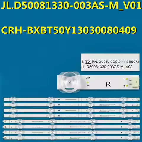LED Backlight Strip For SVH500AG1 SVH500AH2 JL.D50081330-003CS-M-V02 50A6G 50A6GV 50A7GV 50A52F 50A5