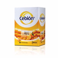 CEBION Vitamin C 500mg Orange Chewable Tablet VALUE PACK (3X30'S)