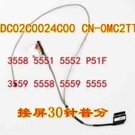 Suitable for Dell Lingyue 5555 5558 5559 V3558 3559 Screen Cable 0MC2TT DC020024C00