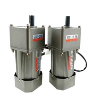 AC 220V 90W  2.25rpm - 38rpm Low Speed Single Phase Gear Motor, Fixed / Constant Speed Motor With Ge