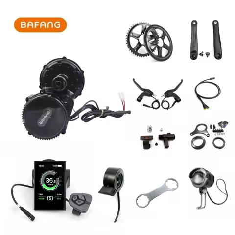 Bafang 48V750W UART kit Complet Mid Drive Motor 8fun BBS02 Bicycle Electric eBike Conversion Kit Pow