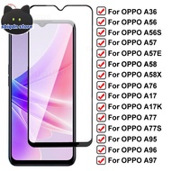⭐original+FREE Shipping+COD⭐ 9D Safety Tempered Glass For OPPO A36 A56 A57 A57E A58 A58X A76 A17 A17K A77 A95 A96 A97 A16k A77 A78 Reno8 T Find X2 K7 A11K A92S A72 A53 A73 A53S A53 A93 A74 A16S K9S A54S A36 A1 A3S A7 R17 A91 F9 Protective Glass Film
