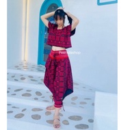 Hmong Girl's Outfit Shirt + Pants Doi