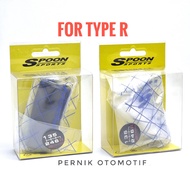 SPOON SPORTS Shift Knob 6 Speed Gear Honda Civic Type R 6MT FK8R FL5 Duracon Black / Alumi Silver Or