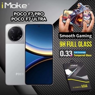 iMoke 9H Full Tempered Glass for Poco F7 Pro 5G/Poco F7 Ultra 5G/Poco F6 Pro 5G/Poco F6 5G/Poco F5 5