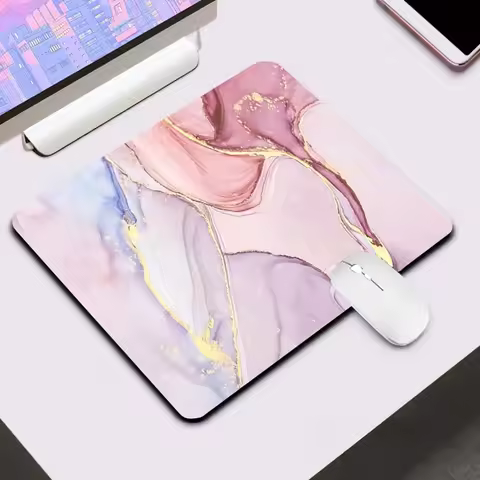Fashion Marble Mousepad Computer New square MousePads Small Keyboard Pad Mouse Mats Gamer Soft Offic