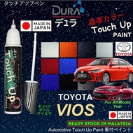 TOYOTA VIOS Touch Up Paint ️~DURA Touch-Up Paint ~2 in 1 Touch Up Pen + Brush bottle.