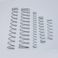 1Pcs 0.8mm Wire diameter Steel rectangle Trapezoid Square springs Flat type compression spring 10mm-