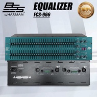 BSS FCS966 Equalizer 2 x 31 BAND 2-layer long-rail 31-band graphic equalizer na may anti-howling. Pr
