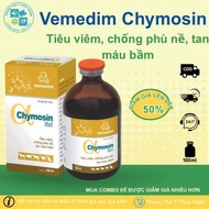 Vemedim Chymosin fort (100 ml) - Tiêu viêm chống phù nề tan máu bầm trên gia súc gia cầm