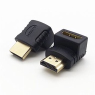HDMI90度直角彎頭 90度彎角 HDMI公對母 轉換頭 延長頭轉接頭