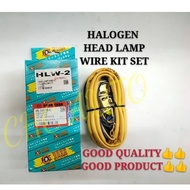 H4 WIRE KIT AUTOMOTIVE WIRING KIT HARNESS HEADLIGHT HEAD LAMP UNIVERSAL WIRING HARNESS RELAY KIT