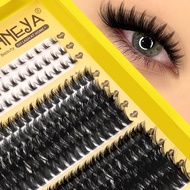 Volume Lash Clusters Spikes Cluster Eyelash Extensions Thick Spiky Individuals Lashes Fluffy Lash Ex
