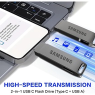 Samsung typec 2 in 1 Mobile Phone u Disk High Quality 2TB Dual Drive Flash USB High Speed Memory Sti