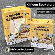 Birthday gift bags - Happy Birthday paper bags - Happy birthday paper bags - Happy Birthday handbags