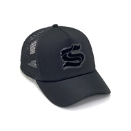 Topi Jaring Caps Topi Outpit Trucker Topi Premium Jaring Lidah \Visor 7 cm Topi Pria Jaring Korea T