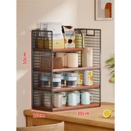 餐桌置物架 浴室 客廳桌面零食收納架子 飯桌整理架 浴室 廚房桌上分層儲物架子（平行進口）（快遞送貨上門）