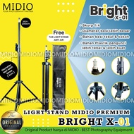 Tripod Light Stand Midio PREMIUM BRIGHT X-01 Photo Studio Plus Waterproof Bag (I8U3) Tripot Bluetooth Tripod HP Tripod Standing Banner Tripod Camera Tripod Standing Tripod Stabilizer HP Z2C6 Tripod Mobile Tripod Bluetooth Tripod Camera Tripod d