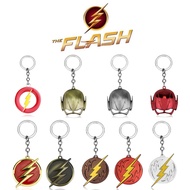 Marvel The Flash Multi-style Multi-color Helmet Round Card Key Ring Keychain Pendant Accessories Sma