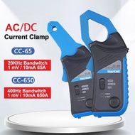 Hantek AC/DC Current Clamp Meter CC65 CC650 for Oscilloscope 400Hz Bandwidth 1mV/10mA 650A CC-650 wi