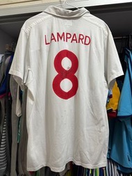 林柏特 英格蘭 簽名 球衣 波衫 2010 世界盃 車路士 Lampard England Chelsea