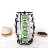 K-cup Holder Coffee Rotating Capsule Shelf 20 k Capsule Storage cup Household Cross-Border Large cup