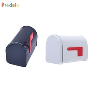 [Predolo] Tinplate Mailbox, Mini Mailbox, Weatherproof Vintage  Mailbox, Post Box, Post Box, Toy for