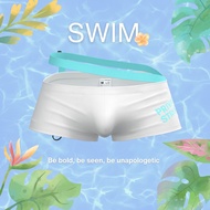 Private Structure Swimwear Hipster - Wave White [4585]
