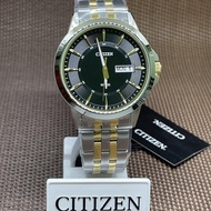 [Original] Citizen BF2018-52E Two Tone Gold Stainless Steel  Analog Men Watch