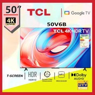 50" 吋 V6B 4K HDR Google TV TCL 50V6B