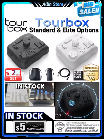 Tourbox Video Photo Editing Console Advanced Controller Simplify optimize Lightroom SAI Premi with C