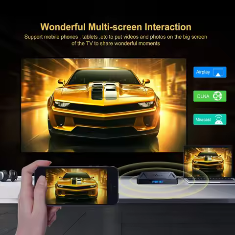 Smart TV BOX X96Q PRO PLUS Android 14 TV Box Allwinner H728 Octa Core 1000M Lan Wifi 6 Support 8K HD