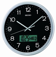 Seiko QXL007ALH Wall Collection Analog-Digital Clock