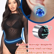 Strong magnetic earclips iron magnets stainless steel earring magnetic earring