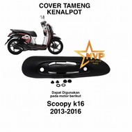 Tutup Knalpot Scoopy Fi K16 - 2013 / 2014 / 2015 / 2016 Pelindung Knalpot Scoopy Fi Penutup Pelindun