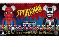 Be@rbrick Bearbrick MARVEL SPIDER- MAN 蜘蛛俠 /Happy＜心一番賞 Happy kuji  2023 SPIDER-MAN 100%  No A-E