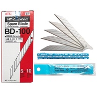 (Original)NT Cutter Spare Blade BD-100 5pcs/pkt (Made in Japan)