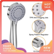 RAN 3 Mode Handheld Shower Abs Environmentally Shower Head High-pressure Handheld Shower Head with 3 Spray Modes for G1/2 Thread Interface Perfect for Southeast Homes