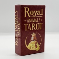 Royal Animals Tarot Deck Card Games 10x6 cm No Manual