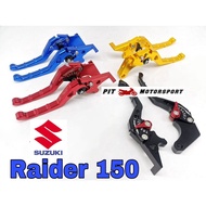 Brake & Clutch Lever Set TST Adjustable Suzuki Raider 150 R150 R 150 / Motor Accessories / SUZUKI RA