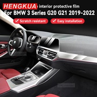 For BMW 3 Series G20 G21 2019-2022 Panel Film Cover Dashboard Protective Sticker Interior Anti-Scrat