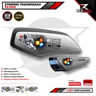 TRANSPARENT STRIPING RX KING ESSE MOTIF Change | PREMIUM QUALITY MAXDECAL | RXK1