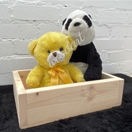 Wooden box/pine storage/pine tray display