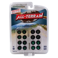 Greenlight 1:64 CHASE Green Machines All-Terrain Exclusive Wheel & Tire Multipack - SP8