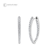 Maison de Jewels - Grand Marque Hoops ต่างหูเงินแท้ ต่างหูออกงาน ต่างหูดีไซน์